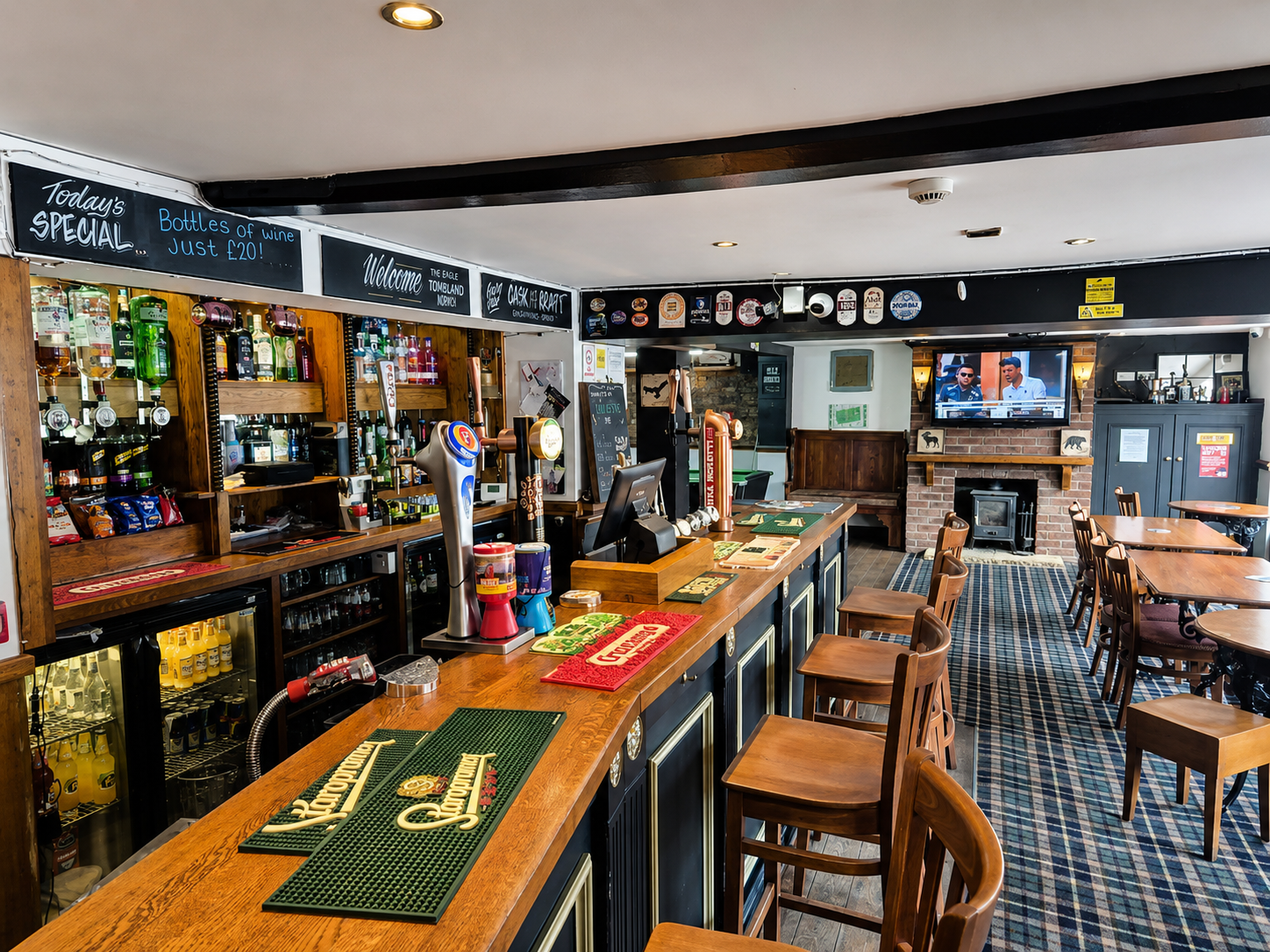 The Frankland Arms exterior on Ingramgate, Thirsk